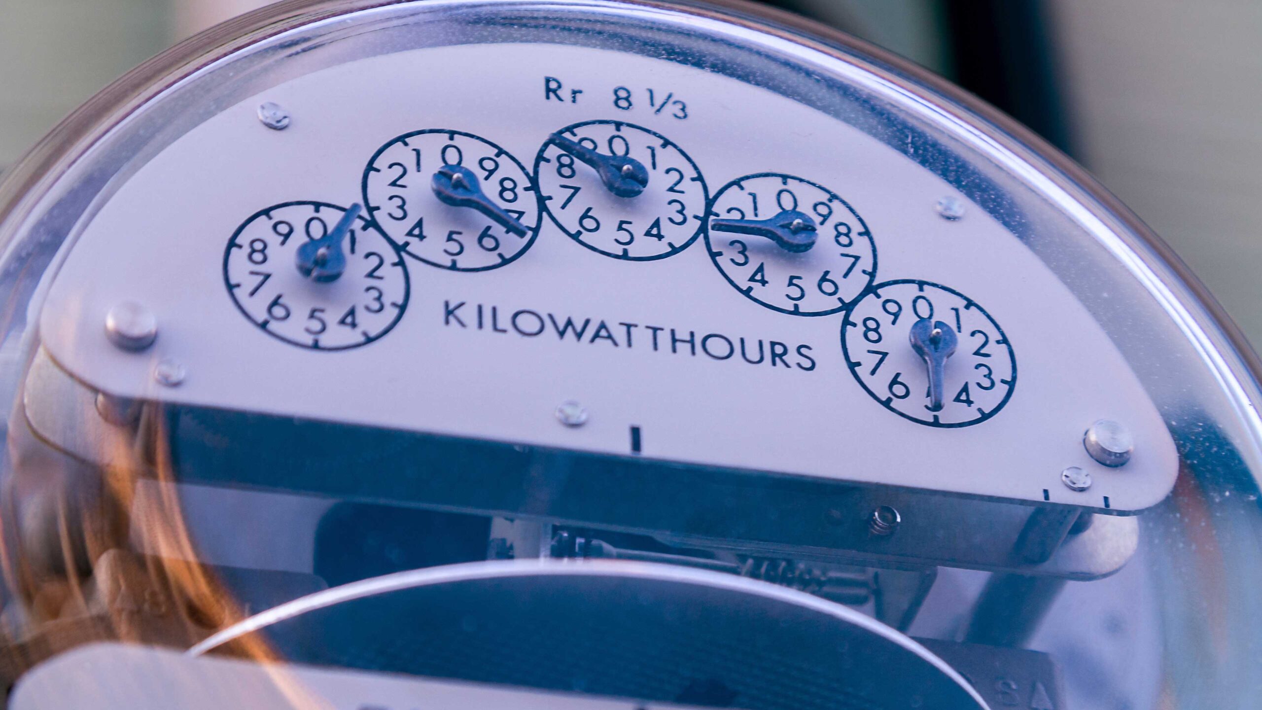 Traditional utility watt-hour meter